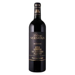 Médoc AOC Cru Bourgeois  by Château Vernous