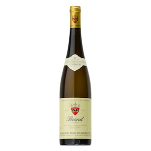 Alsace AOC Riesling  Grand Cru  Brand  by Domaine Zind-Humbrecht