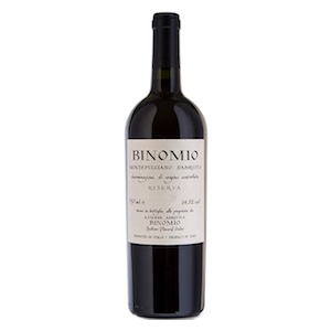 Montepulciano d’Abruzzo DOC Riserva  by Binomio